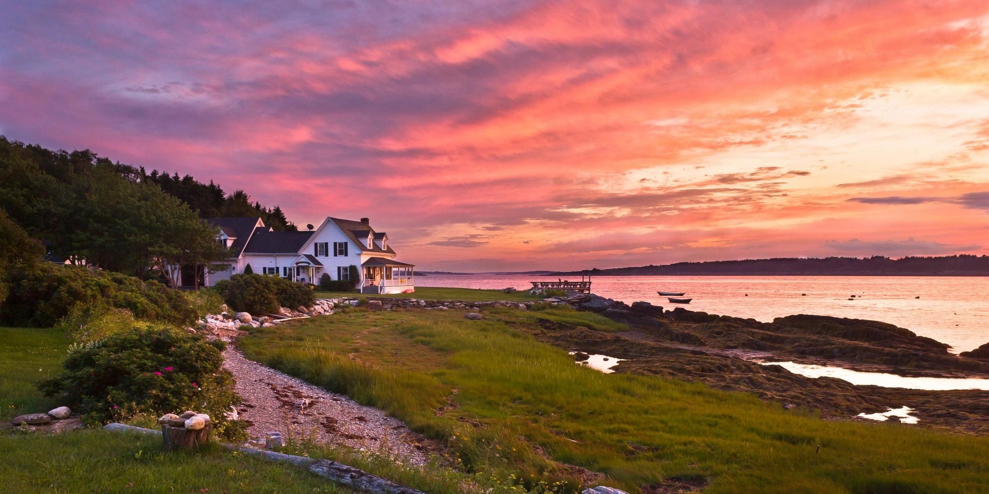 Maine second home vacation rental property
